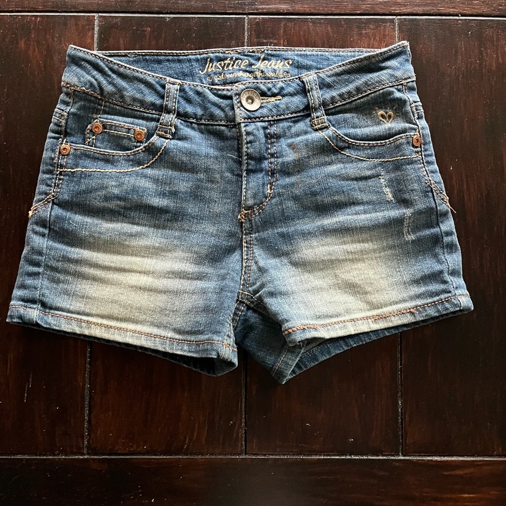 Women's Blue Denim Shorts